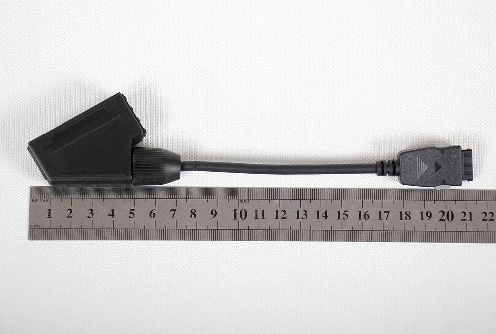 Оригінальний аналоговий кабель перехідник SCART адаптер BN39-01154A конектор EXT RGB