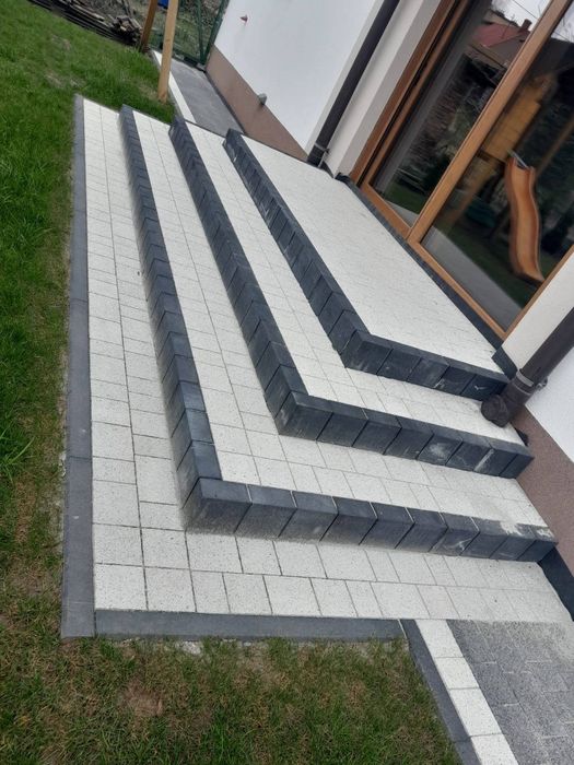 Układanie kostki brukowej