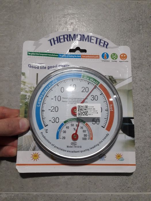 Термогигрометр для дома и оранжереи.