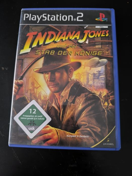 Jogo PlayStation 2 INDIANA JONES und der STAB DER KONIGE