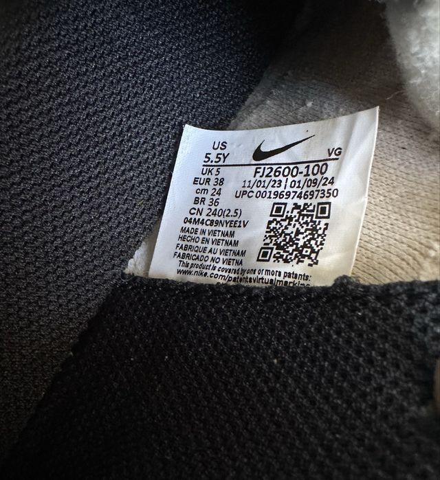 Оригінальні ідеальні футбольні бутси Nike Phantom GX 2 mercurial найк 37,5-38 розмір 23,5 см футбол бампи