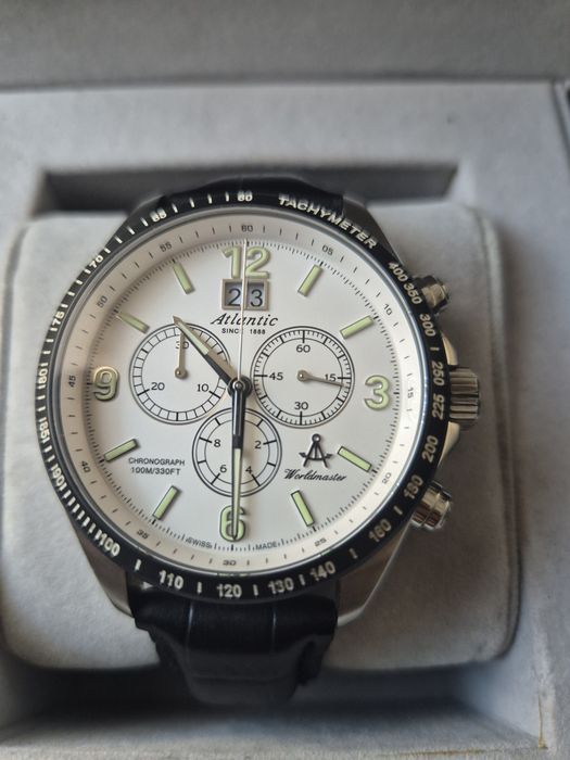 Zegarek Atlantic Worldmaster chronograf