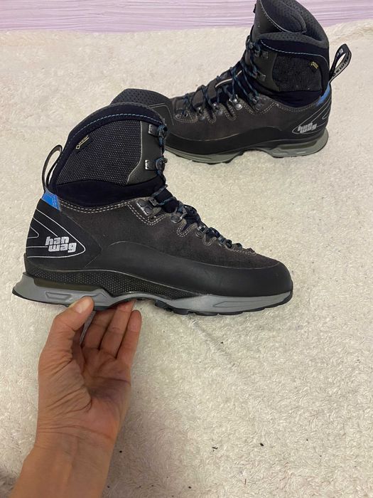 Hanwag Alverstone II gere-tex женские трекинговые ботинки р39,5 25,5см