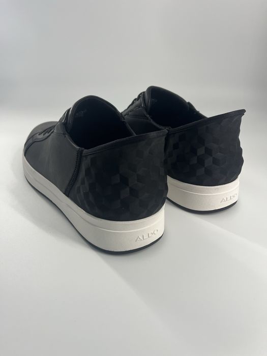 Nowe męskie sneakersy ALDO czarne – stylowe trampki
