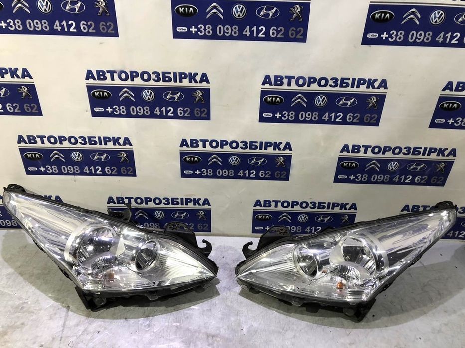 фара Peugeot 5008 3008 2009-2016 фонарь пежо 5008 фара