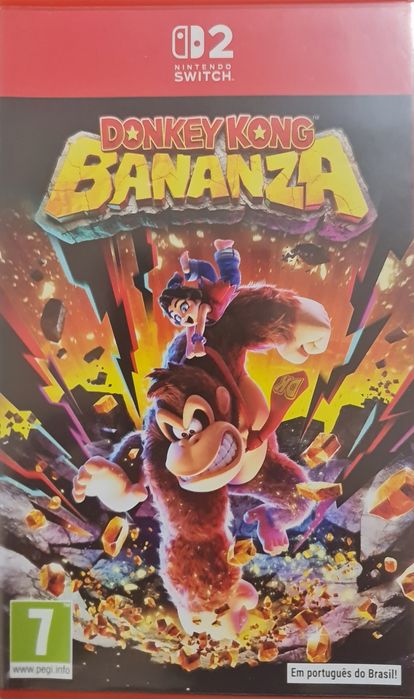 Donkey Kong Bananza - Nintendo Switch 2 (Como Novo)