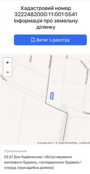 Продам ділянку 8 соток під забудову +8 квт електрика