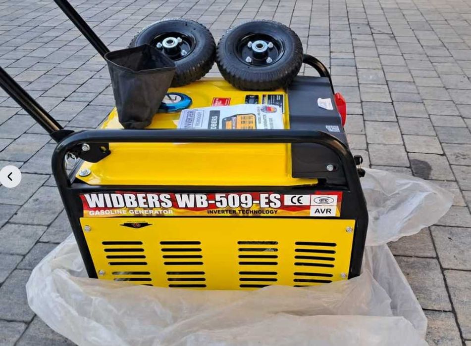 Agregat prądotwórczy WIDBERS WB-509-ES – MOCNY, TRÓJFAZOWY Generator prądu