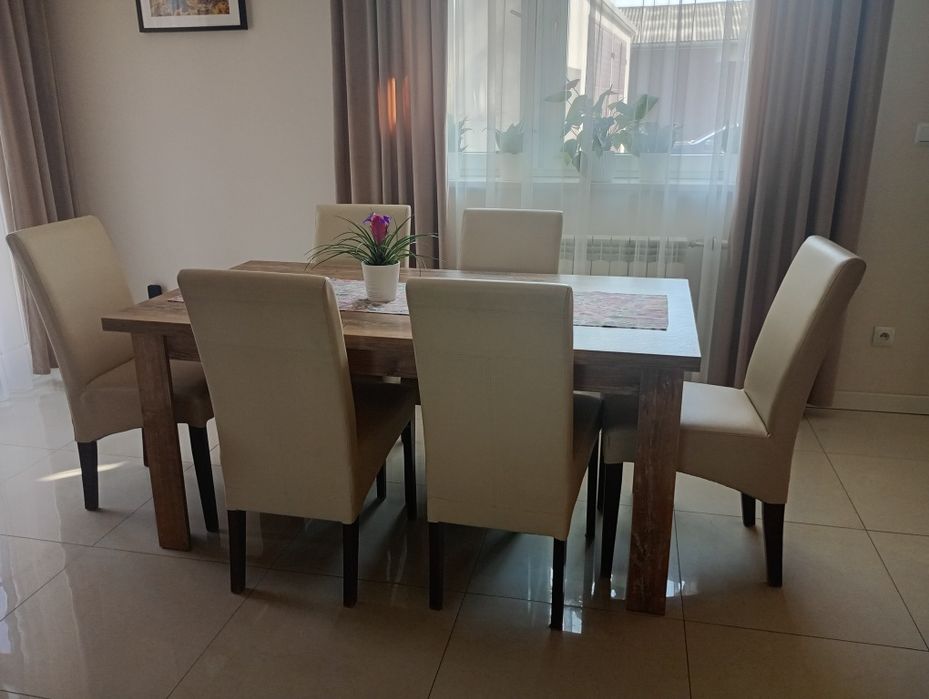 Krzesła komplet 6 sztuk