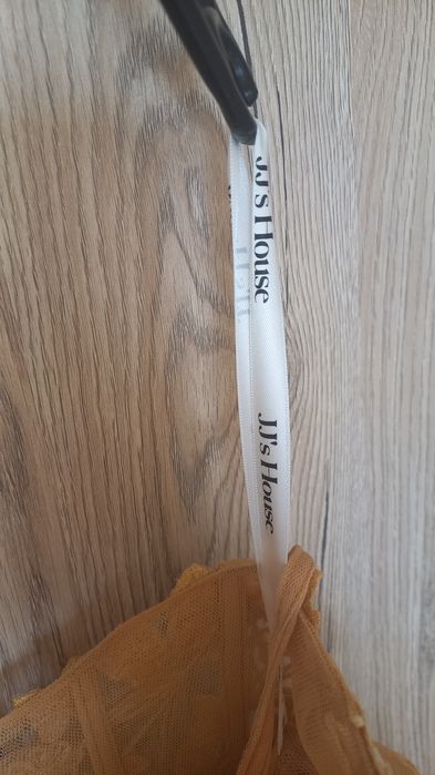 Sukienka balowa na studniówkę uroczystości suknia złota