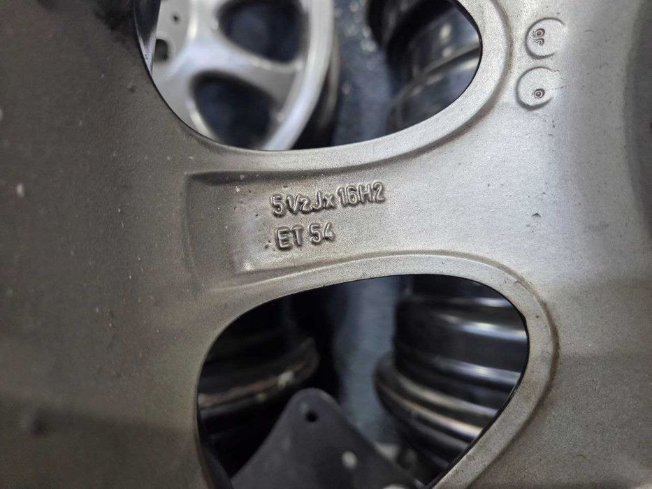 Диски титани легкосплавні 5X112 R16 5.5J Et54 Dia 66.6 MERS P BS44