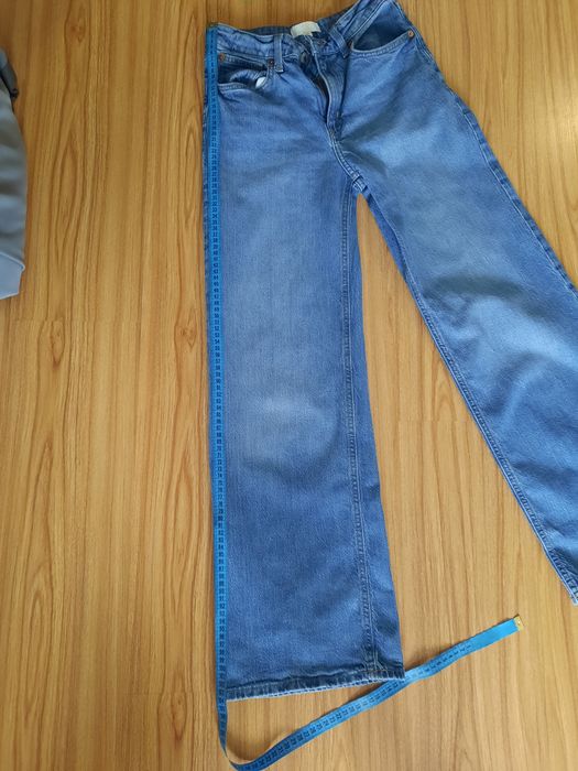 Джинси жіночі широкі h&m 36р.