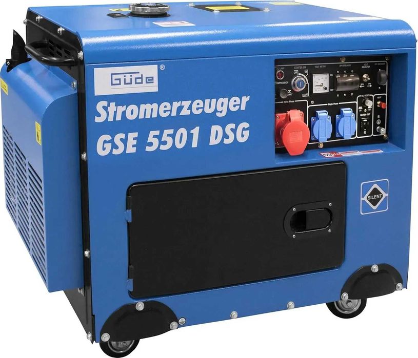 Генератор дизельний Gude GSE 5501 DSG 5,5кВт (один в наявності)