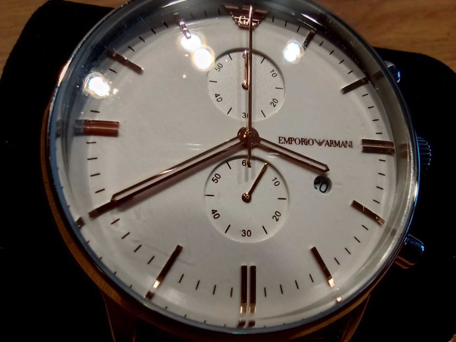 Zegarek (nie noszony) Emporio Armani chronograficzny