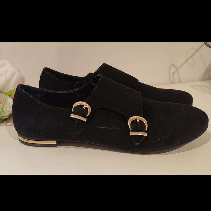 Черные туфли на девочку 37 размер