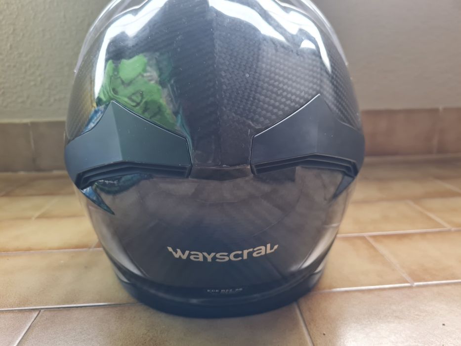 Capacete wayscral carbono