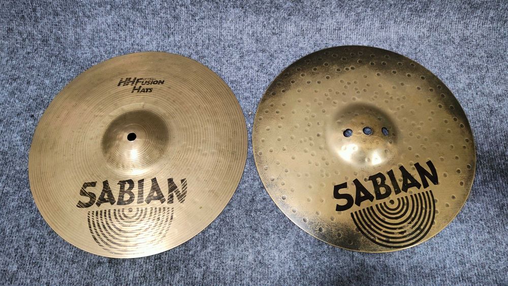 Sabian - Hand Hammered Fusion Hi Hat 13'' - 830g , 1430g