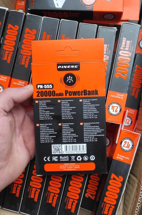 Power bank 20000 mah  pineng повербанк
