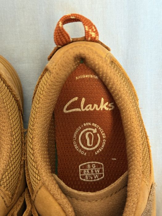 Дитячі черевички Clarks (шкіряні)