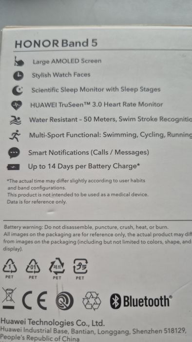 Smartband Honor Band 5