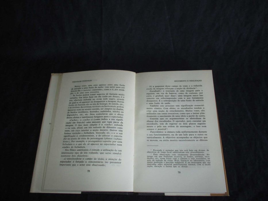 Livro Argumento e Realização Vsevolod Pudovkin