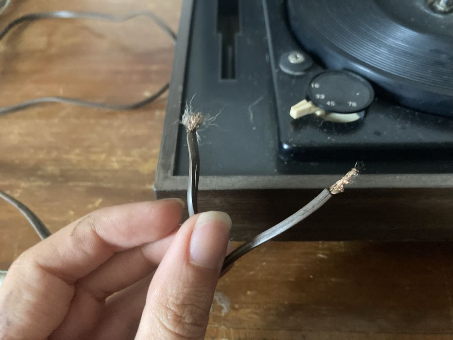 Gira discos - leitor de vinil topp ach-19