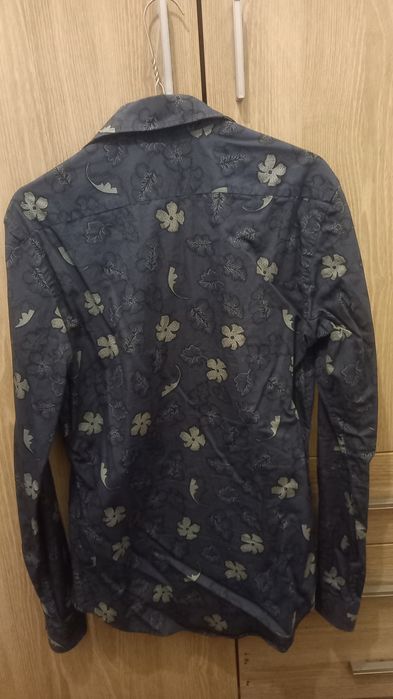 Camisa Azul Bershka