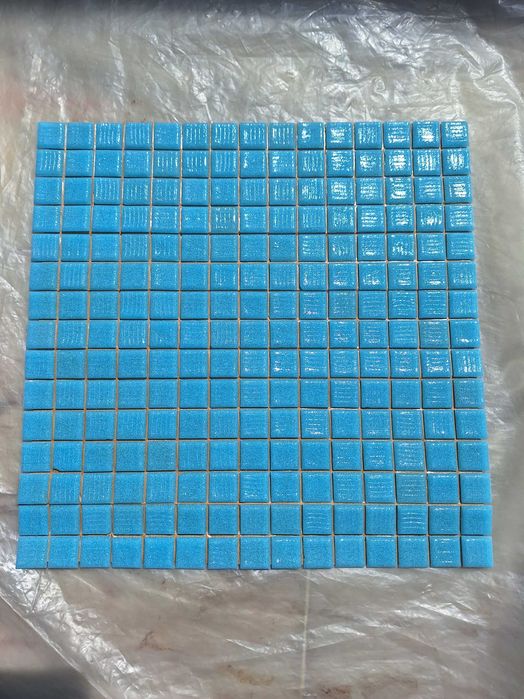 Mosaico pastilhas azul (segmento luxo)