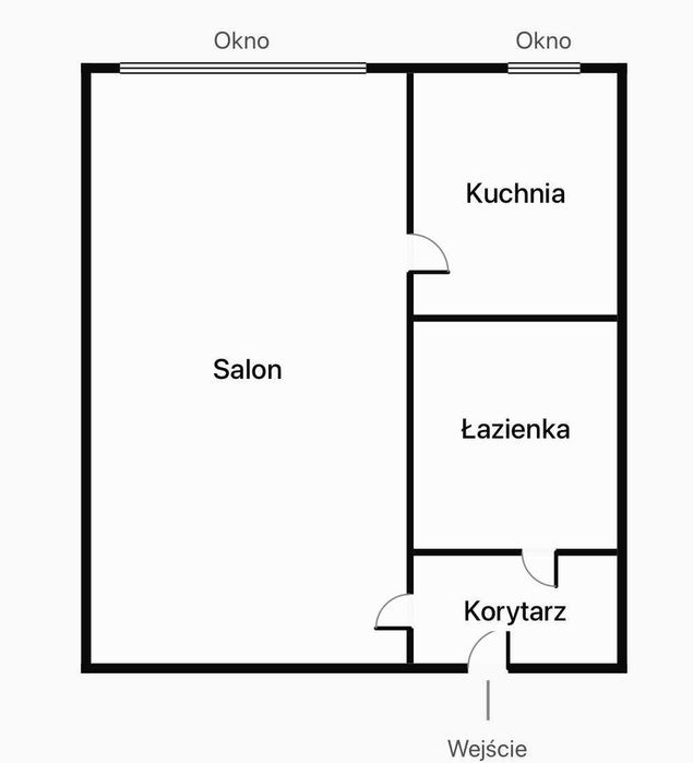 Kawalerka w górach, 26 m2, Bardo