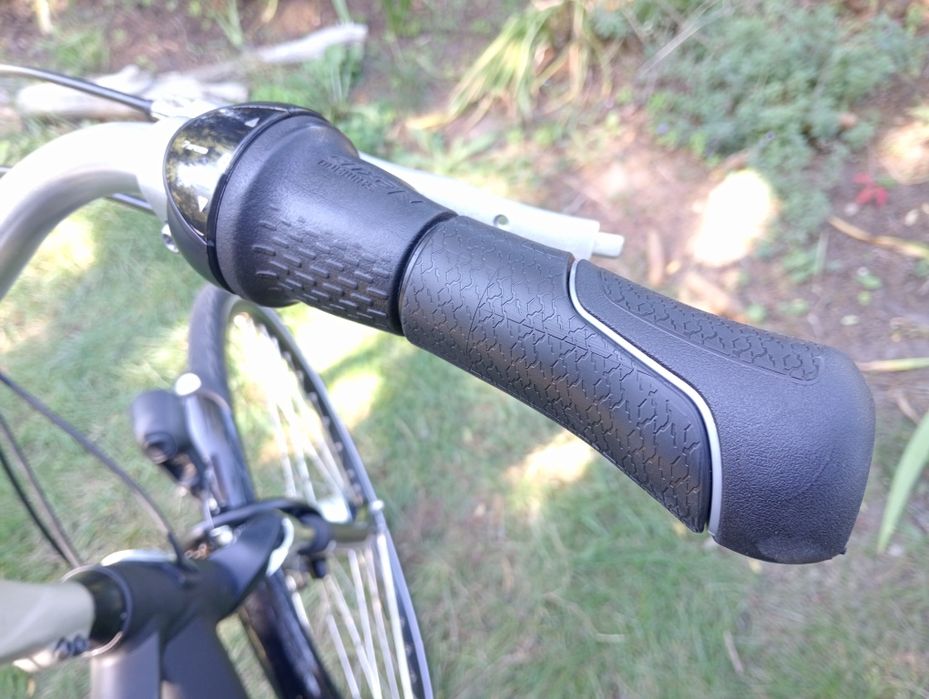 Rower holenderski Gazelle Orange C7+ czarny mat 61