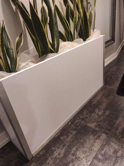 Obniżka ceny - Biała duża donica