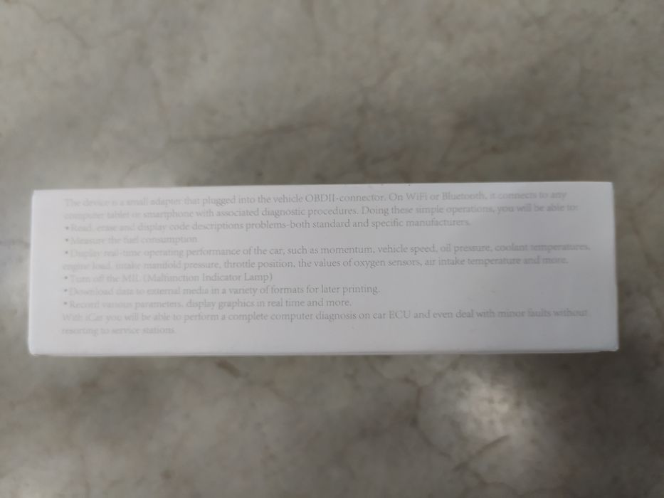 VGate iCar 2 wifi ELM327 obd2 сканер V2.1 Android IOS Windows