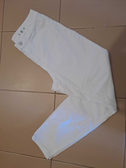 Calças Brancas Ganga