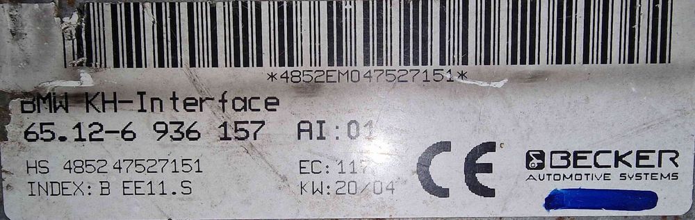 Módulo Eletrónico 65.12-6936157 - BMW 7