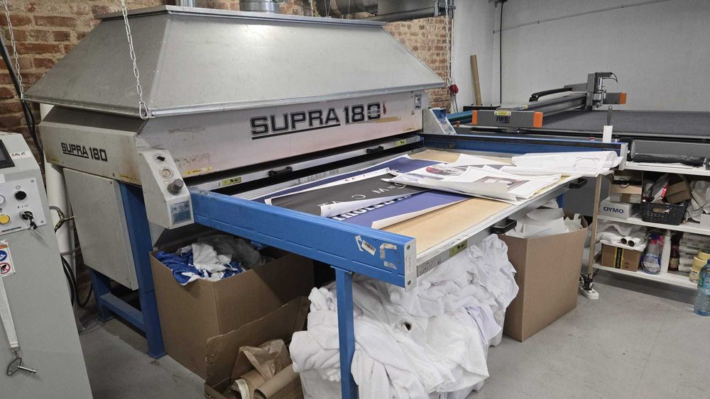 Prasa Termotransferowa SCHULZE 180 x 112cm do Sublimacji Pneumatyczna