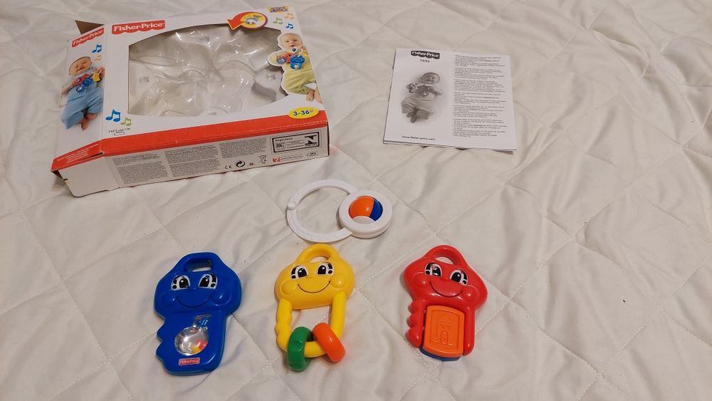 Grające kluczyki, Fisher Price


FISHER PRICE GRAJĄCE KLUC