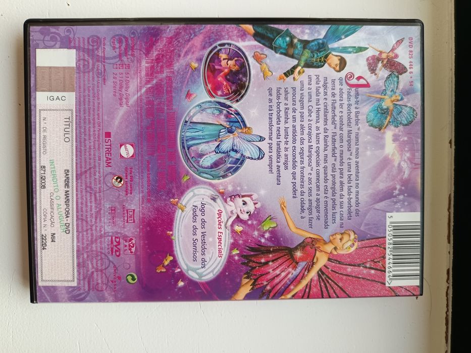 DVD Barbie mariposa
