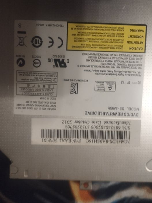 Stacja dysków DVD/CD  model ds-8a9sh