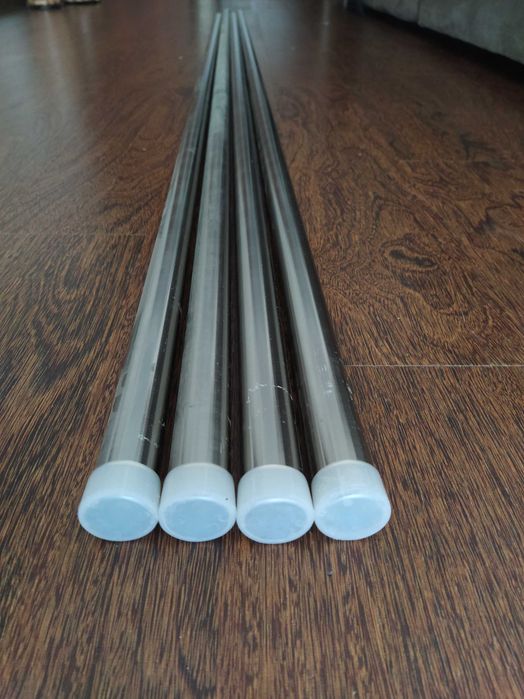 Curtain rods as good as new!