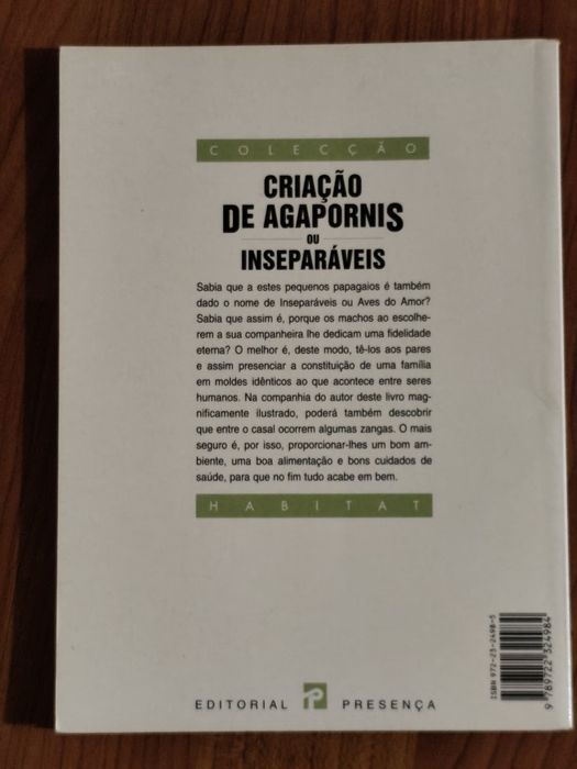 Criação de Agapórnis ou Inseparáveis - Kurt Kolar