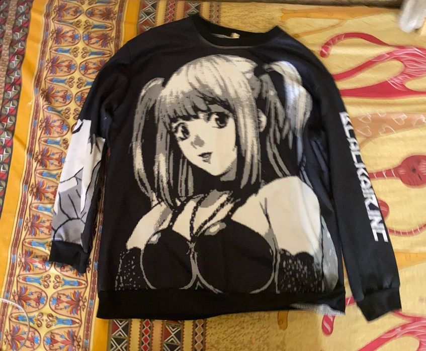 кофта с мисой death note