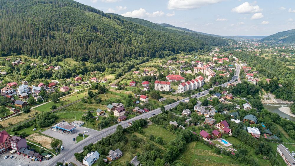 Видова ділянка біля Яремче.