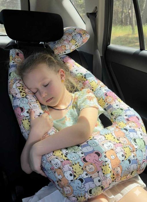 Автоподушки в авто 2 шт – дитяча подушка для подорожей