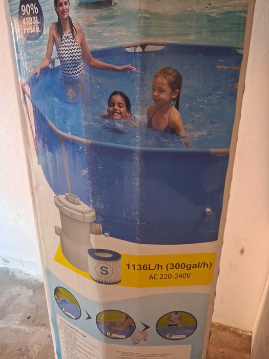 Piscina + acessórios