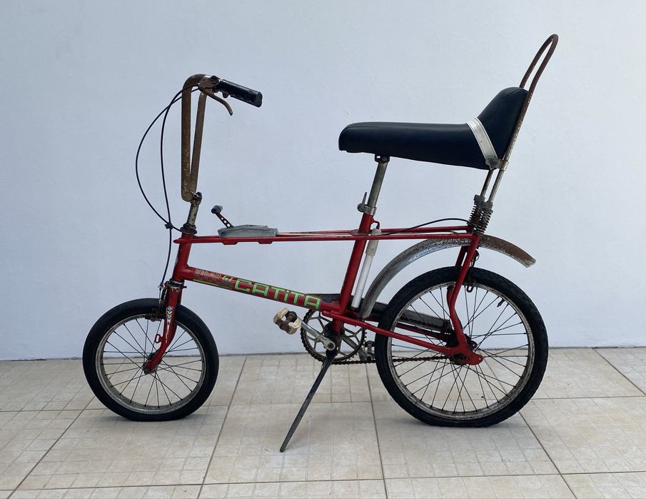 Bicicleta Vilar Catita GT chopper vermelha
