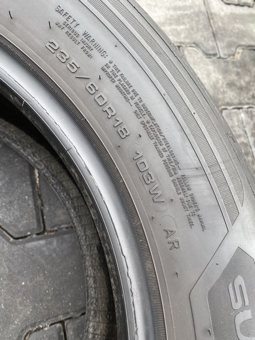 235/60/18 GoodYear Eagle F1 Asymetric 3 SUV 6.5 mm