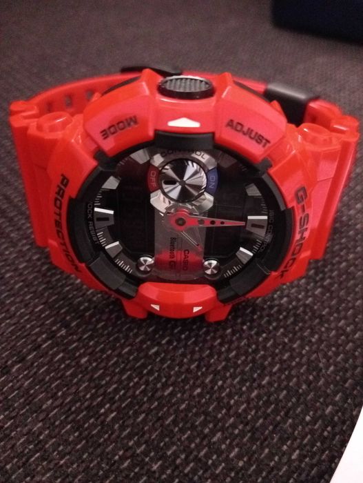 DESCIDA DE PREÇO Relógio Casio G-Shock Bluetooth Vermelh GBA-400-4AER.