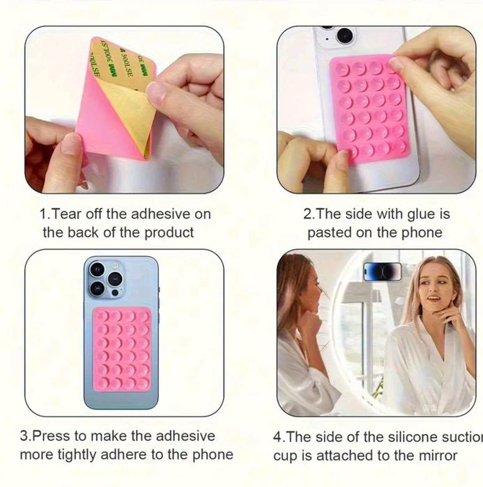 Держатель для телефона на присосках