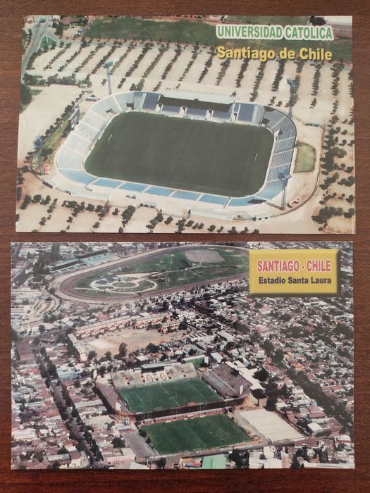 Postais estádios de Chile