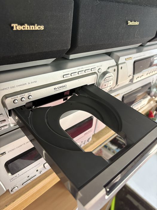 Potężna Wieża Technics SC-EH760 | MAX ZESTAW: 4 Kolumny + Satelity!